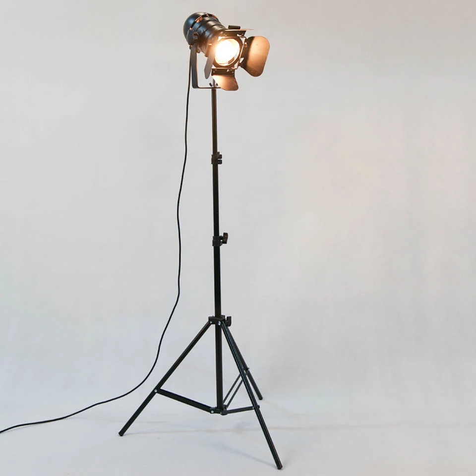 Floor Lamp Arched - Industrial Bar Creative Studio Retro Tripod