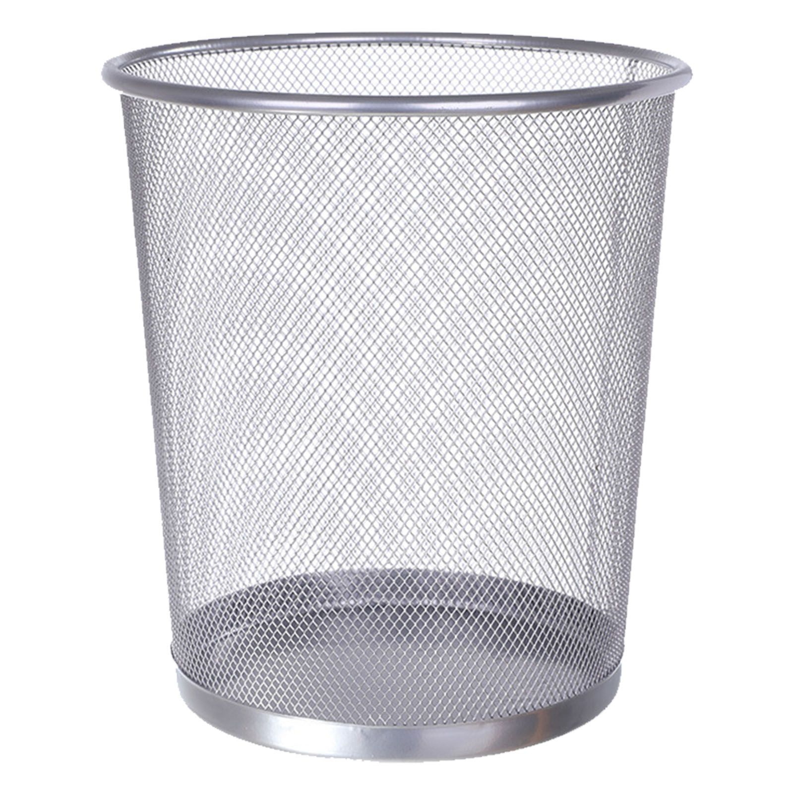 Paper Basket Mesh - Mesh Iron Trash Can Open Top