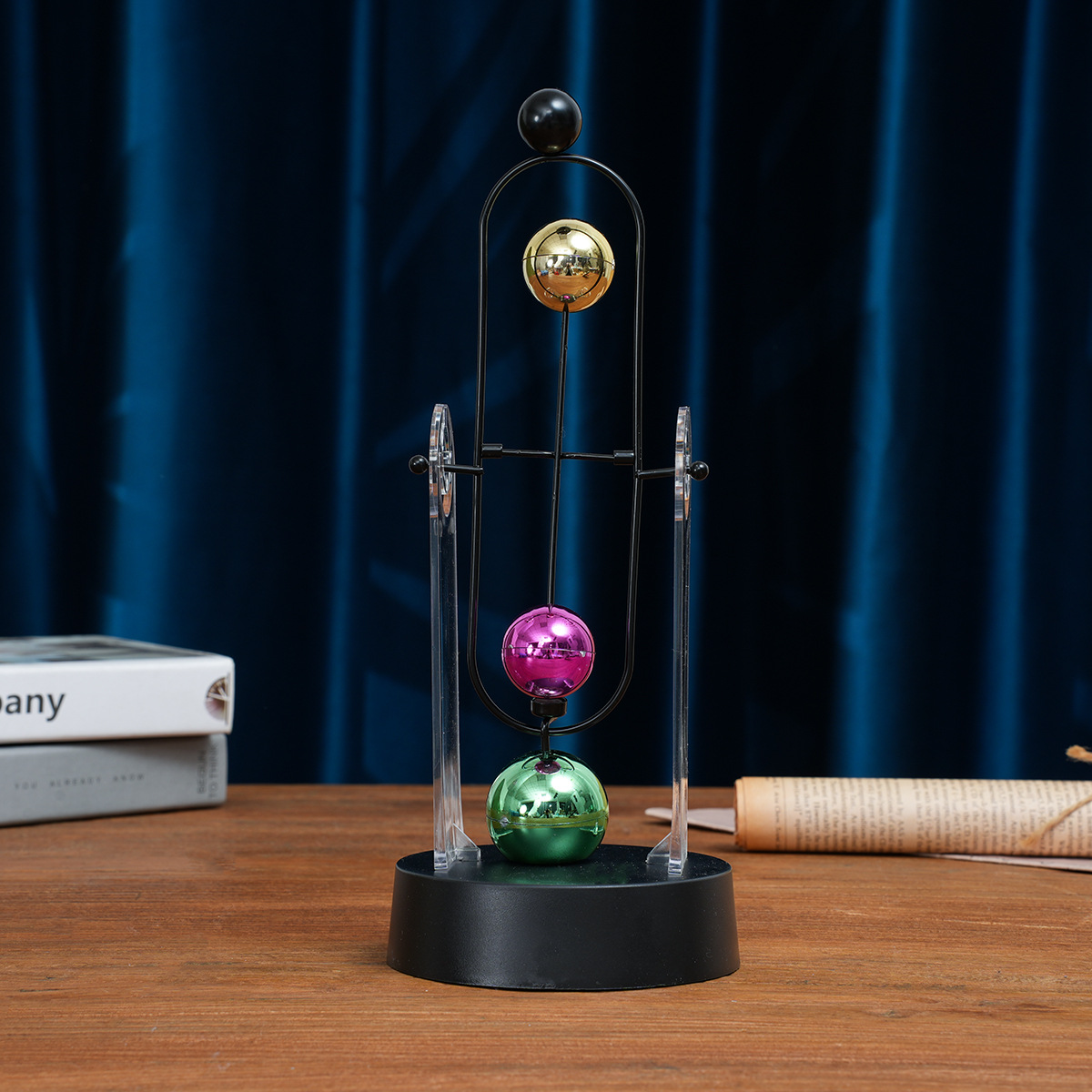 Office Furniture At Home - Newton Pendulum Perpetual Motion Decor Modern