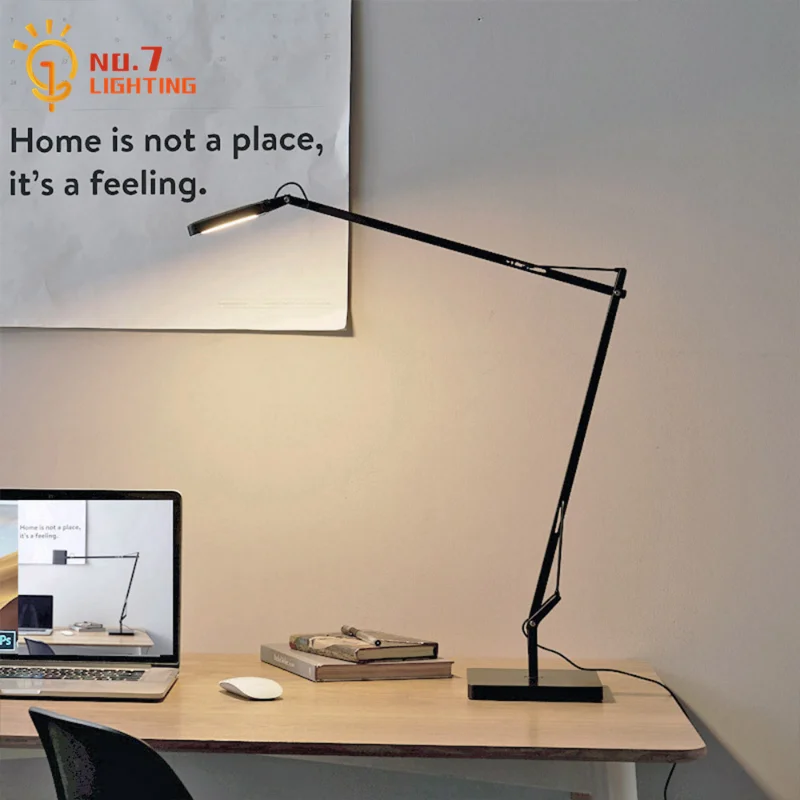Designer Industrial Swing Arm  - Floor Lamp Arched 评论和价格