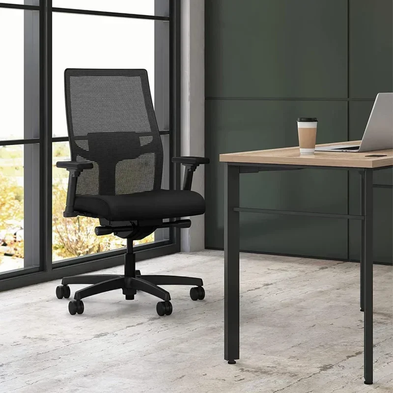 A Ergonomic Mesh/Fabric Mid-Ba - Task Chair Mid Back 评论和价格
