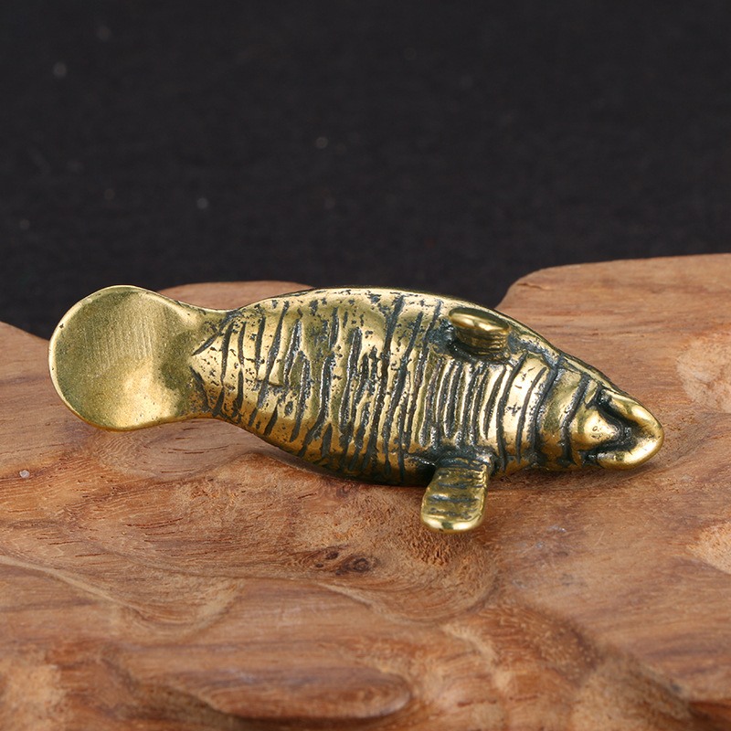 Brass Florida Manatee Decorati - Office Furniture At Home 评论和价格