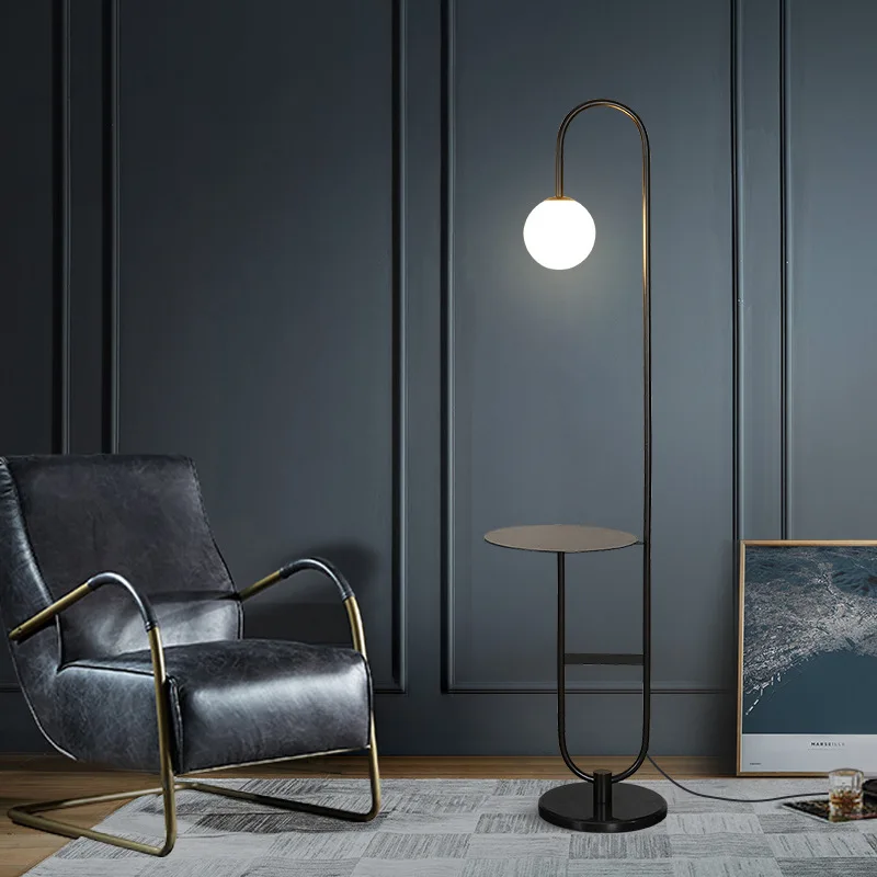 Modern LED Floor Lamp Gold Bla - Floor Lamp Arched 评论和价格