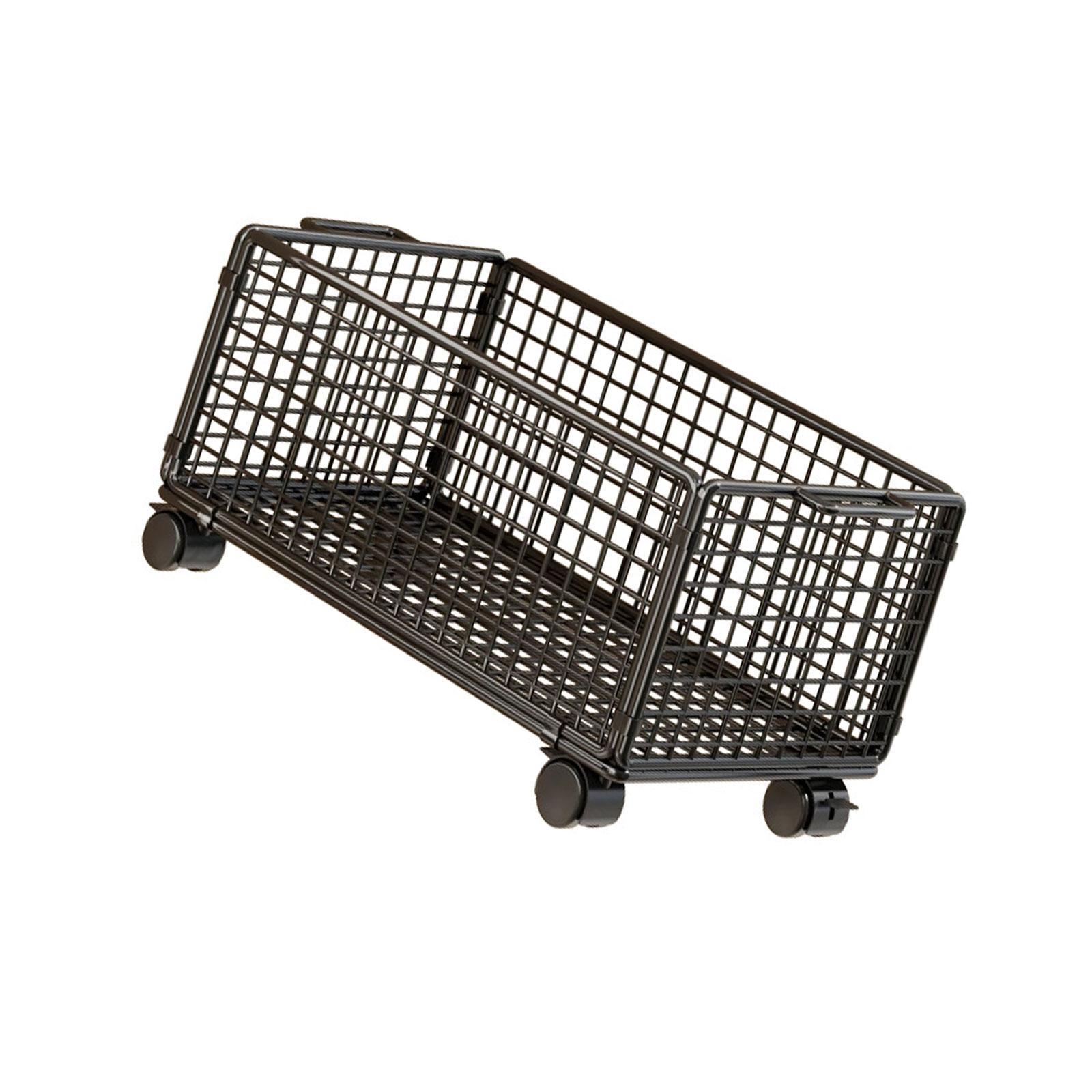 Under Desk Storage Cart Mesh R - Book Cart Rolling 评论和价格