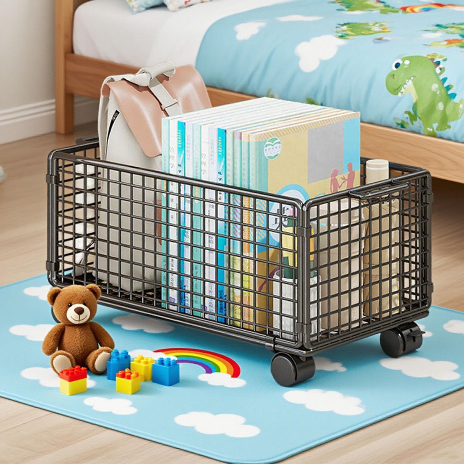 Under Desk Storage Cart Mesh R - Book Cart Rolling 评论和价格
