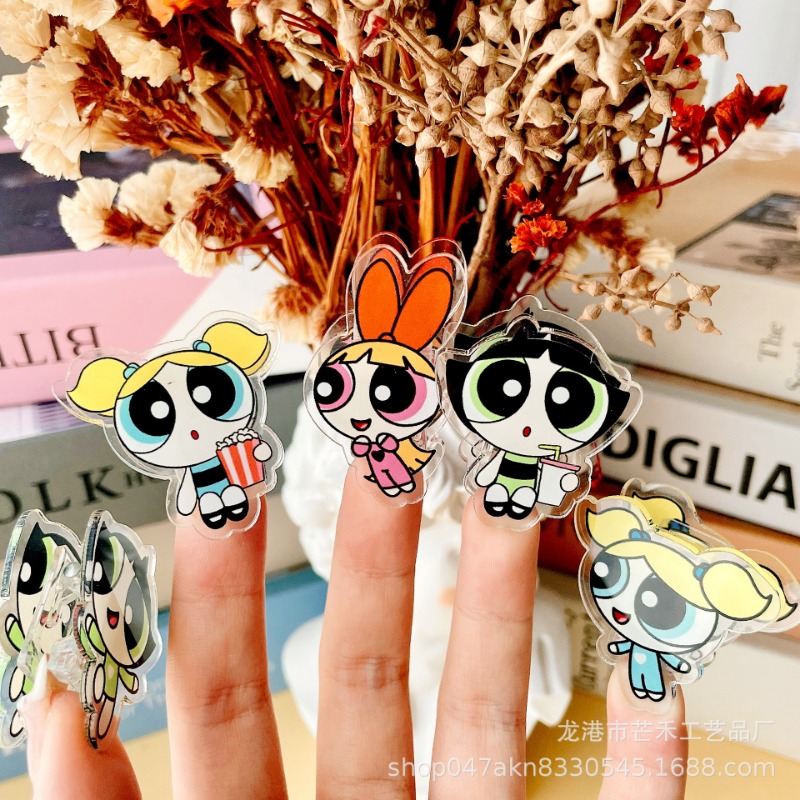 6PCS Kawaii The Powerpuffs Gir - Office Supply Cart 评论和价格