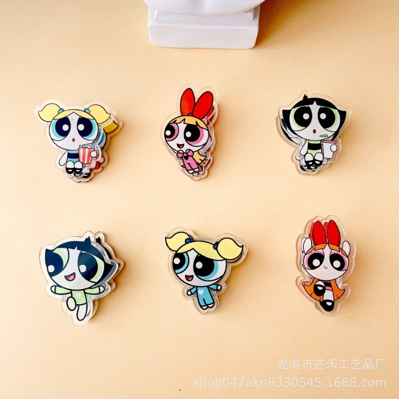 6PCS Kawaii The Powerpuffs Gir - Office Supply Cart 评论和价格