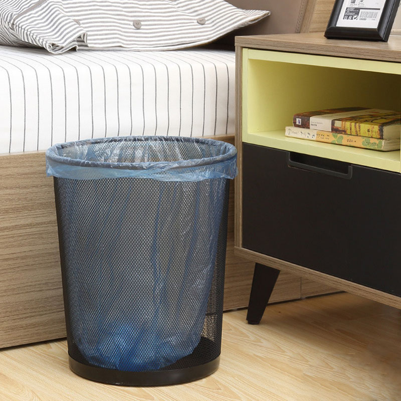 Round Metal Mesh Waste Bin Lar - Paper Basket Mesh 评论和价格