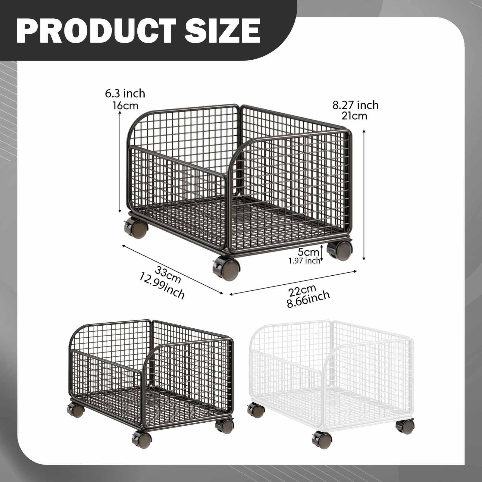 Rolling File Folder Cart,under - Book Cart Rolling 评论和价格