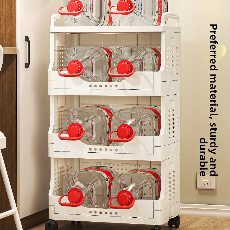 Simple Plastic Storage Shelf U - Book Cart Rolling 评论和价格