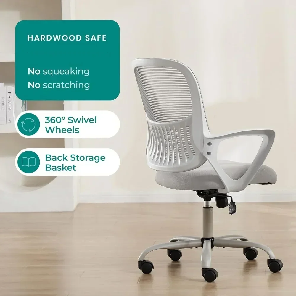 OLIXIS Home Office Chair, Mesh - Task Chair Mid Back 评论和价格