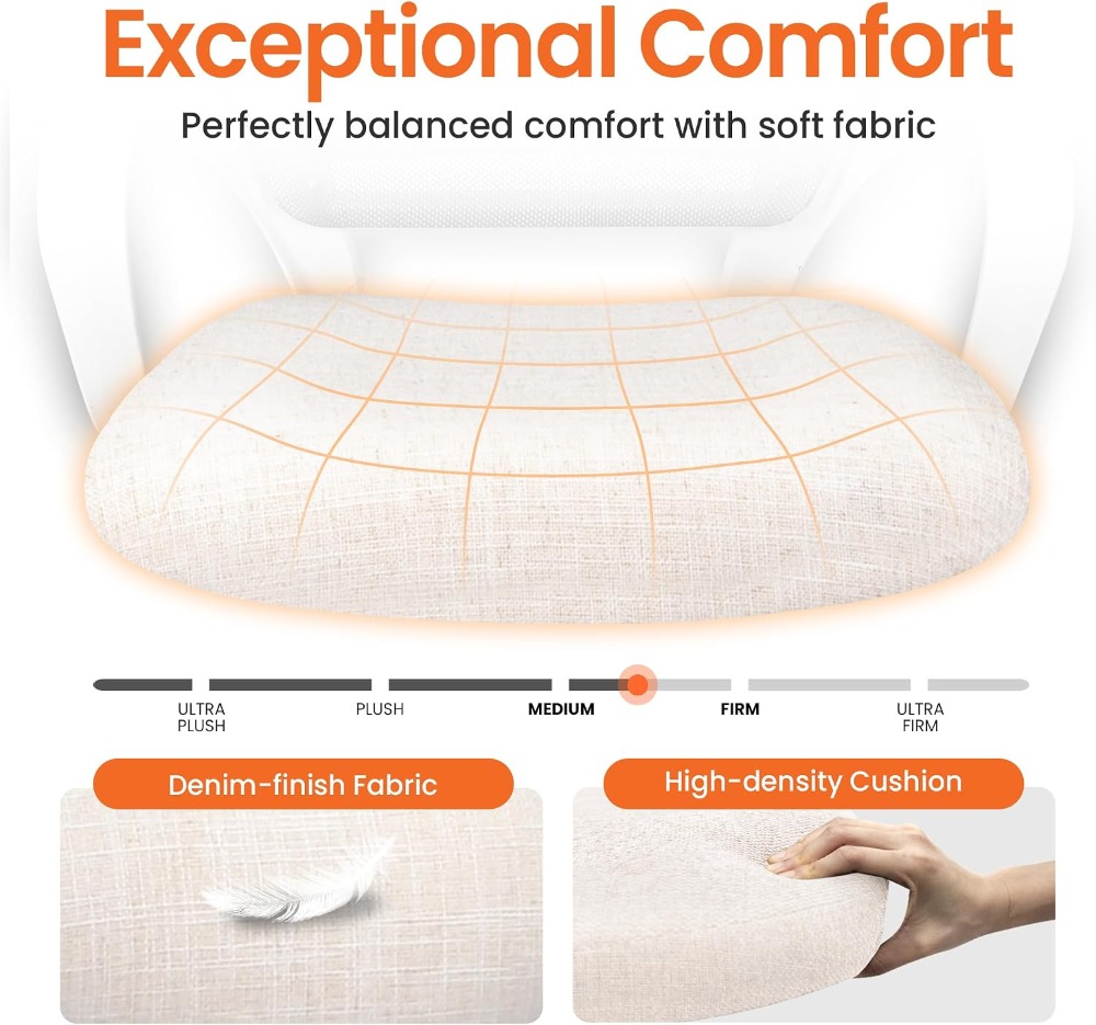 Ergonomic Office Desk Chair wi - Task Chair Mid Back 评论和价格