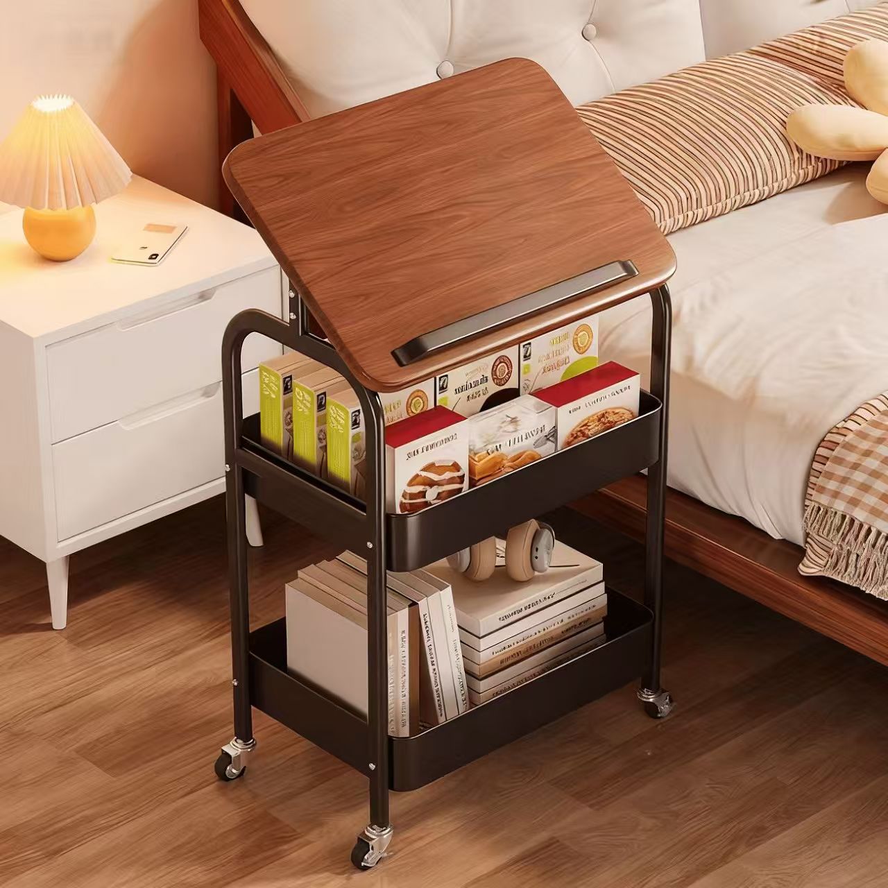 Portable Utility Rolling Carts - Book Cart Rolling 评论和价格