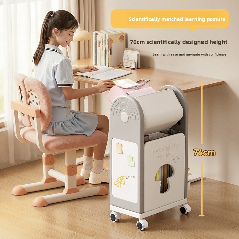 Multi-Tier Rolling School Bag  - Book Cart Rolling 评论和价格
