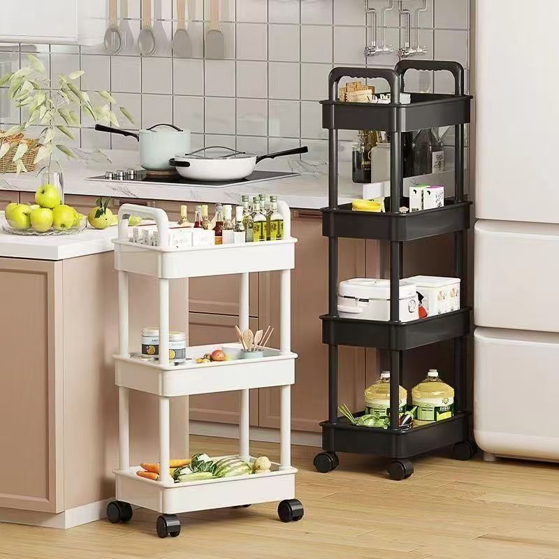 Kitchen Multi-Functional Rolli - Book Cart Rolling 评论和价格