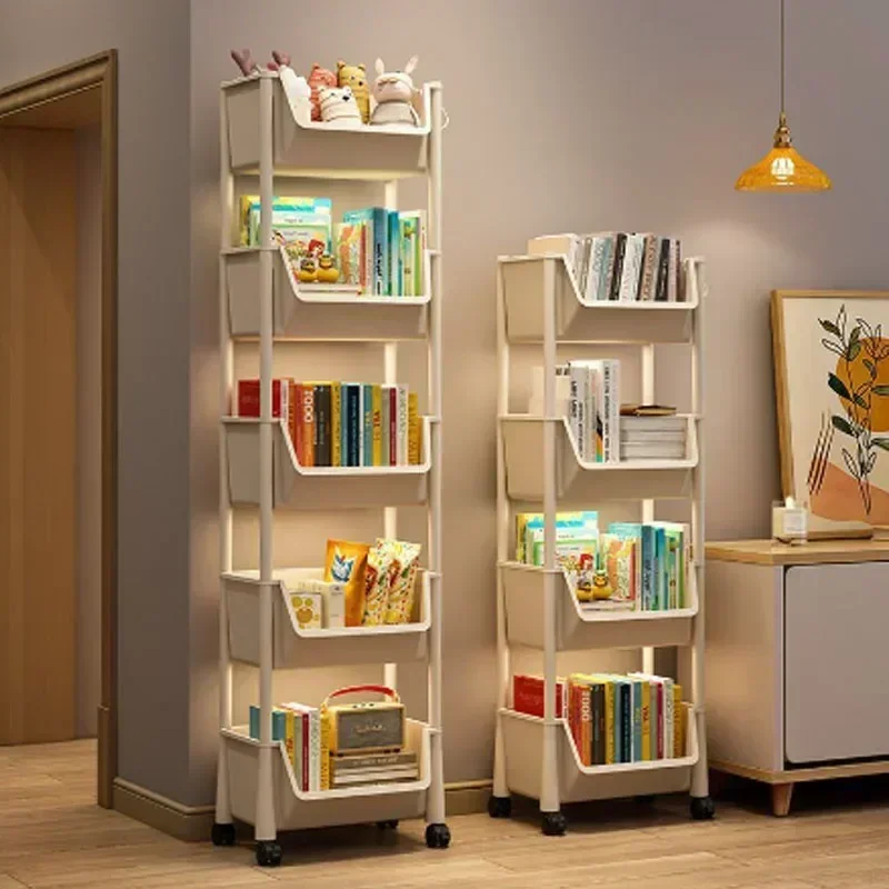 Versatile 4/5Tier Rolling Stor - Book Cart Rolling 评论和价格