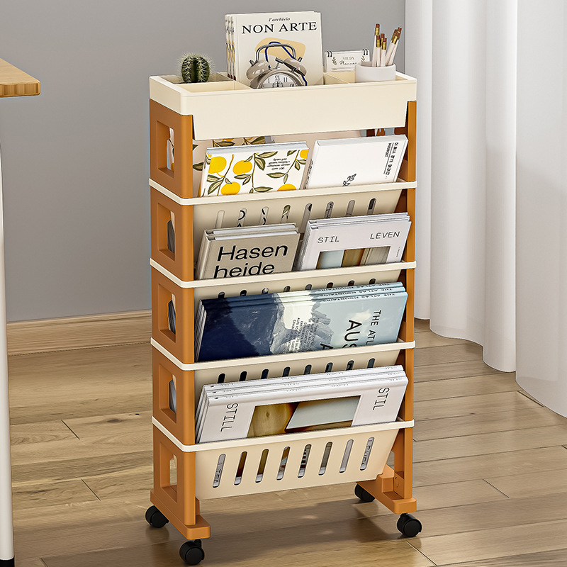 Under Desk Rolling Storage Car - Book Cart Rolling 评论和价格