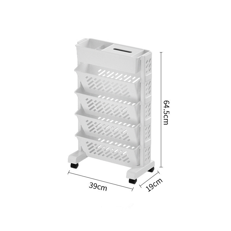 Under Desk Rolling Storage Car - Book Cart Rolling 评论和价格