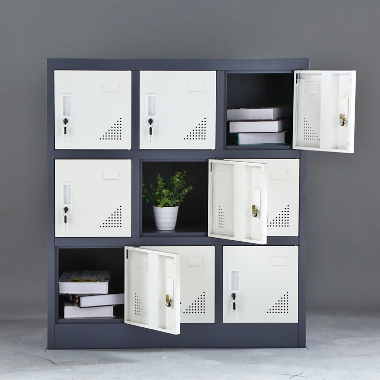 9 Door Metal Locker Storage Of - Office Storage Cabinet 评论和价格