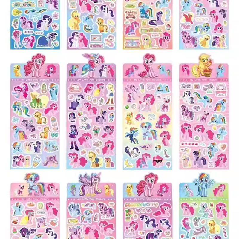 Little Pony Laser Sticker Set  - Office Supply Cart 评论和价格