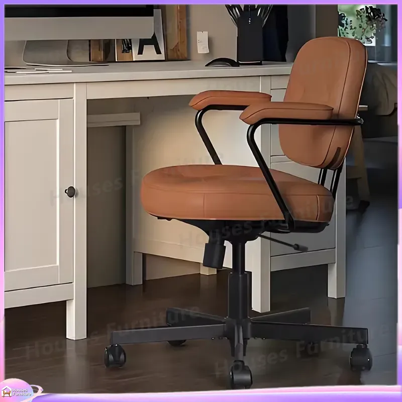 Modern Ergonomic Leather Offic - Task Chair Mid Back 评论和价格