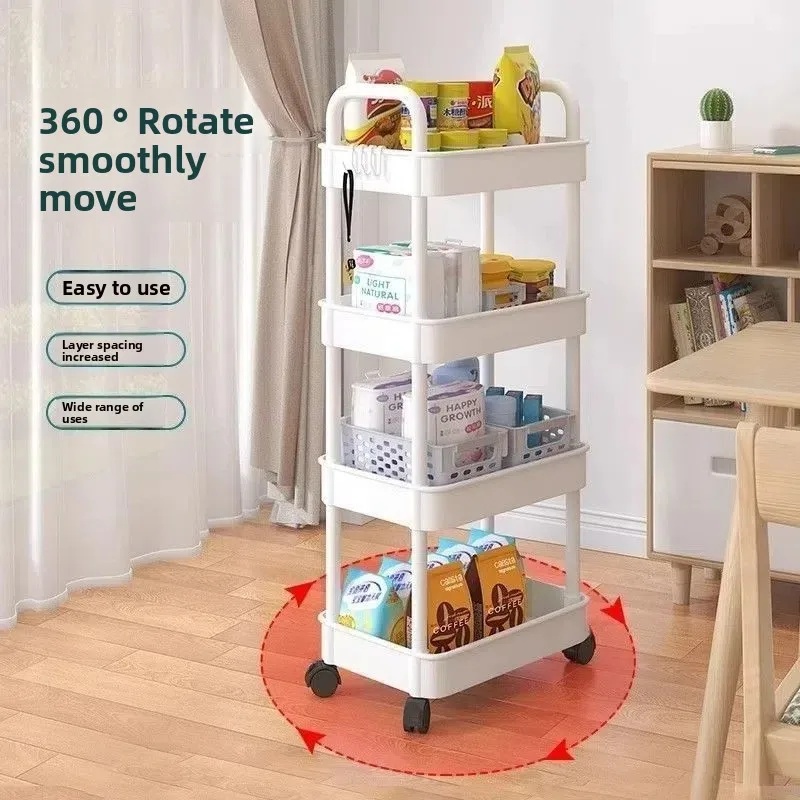 5-Tier Rolling Storage Cart wi - Book Cart Rolling 评论和价格