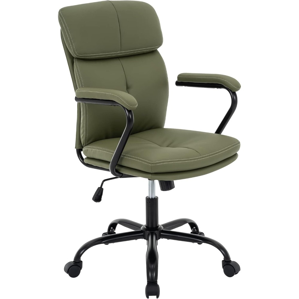 Adjustable Rocking Swivel Comp - Task Chair Mid Back 评论和价格