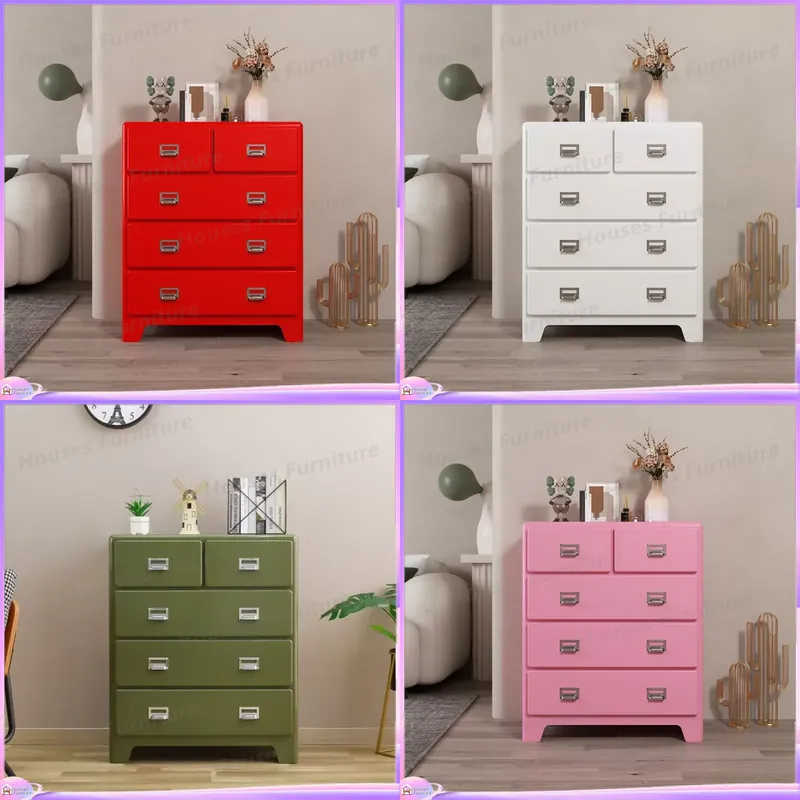 Vintage 5 Drawer Metal Shoe Ca - Office Storage Cabinet 评论和价格