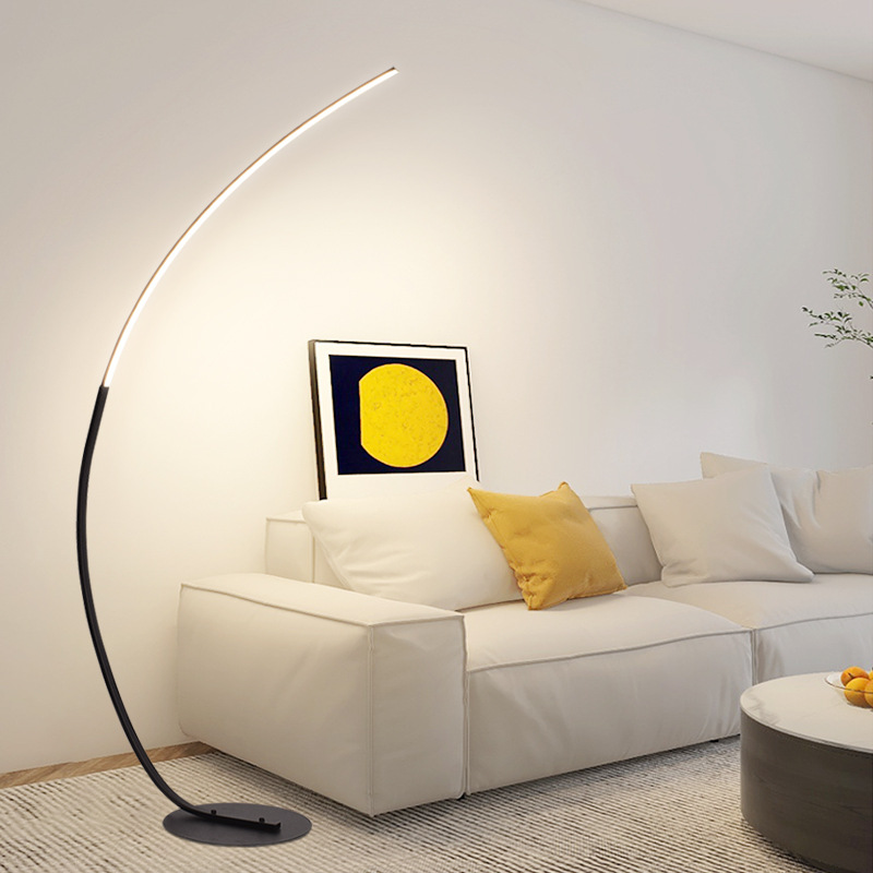 Nordic LED Corner Light  Floor - Floor Lamp Arched 评论和价格