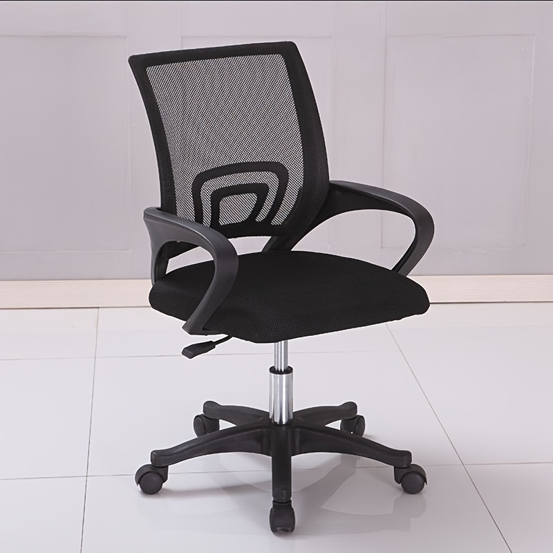 1pc Office Chair, Ergonomic Co - Task Chair Mid Back 评论和价格