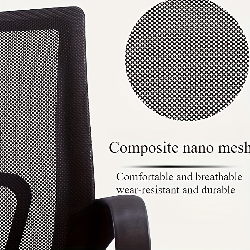 1pc Office Chair, Ergonomic Co - Task Chair Mid Back 评论和价格