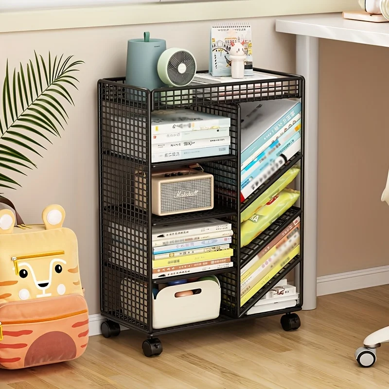 Rolling Book Cart -  Metal Mob - Book Cart Rolling 评论和价格