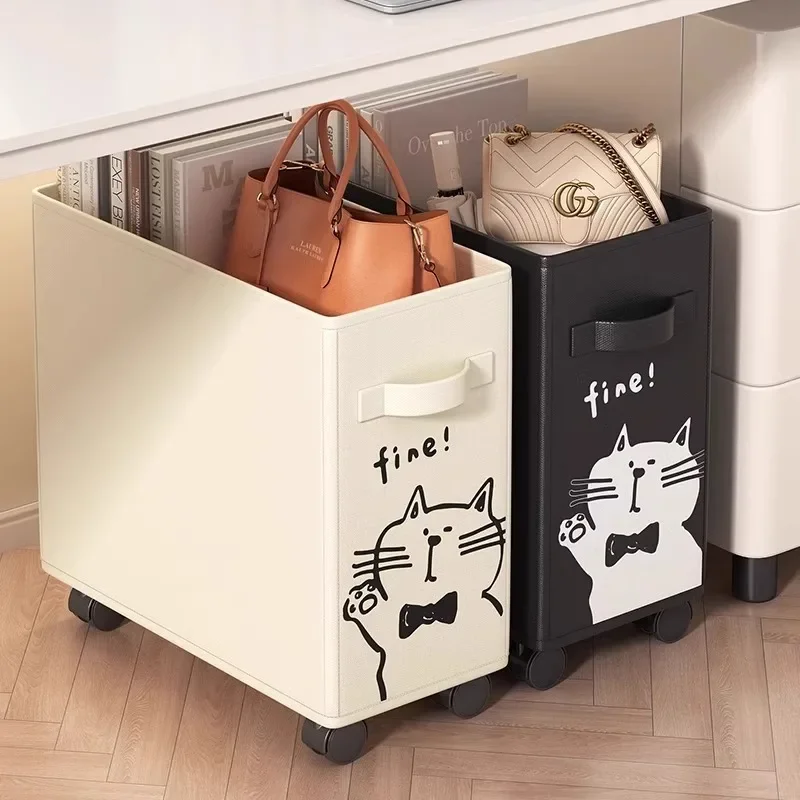 Under Desk Rolling Storage Car - Book Cart Rolling 评论和价格