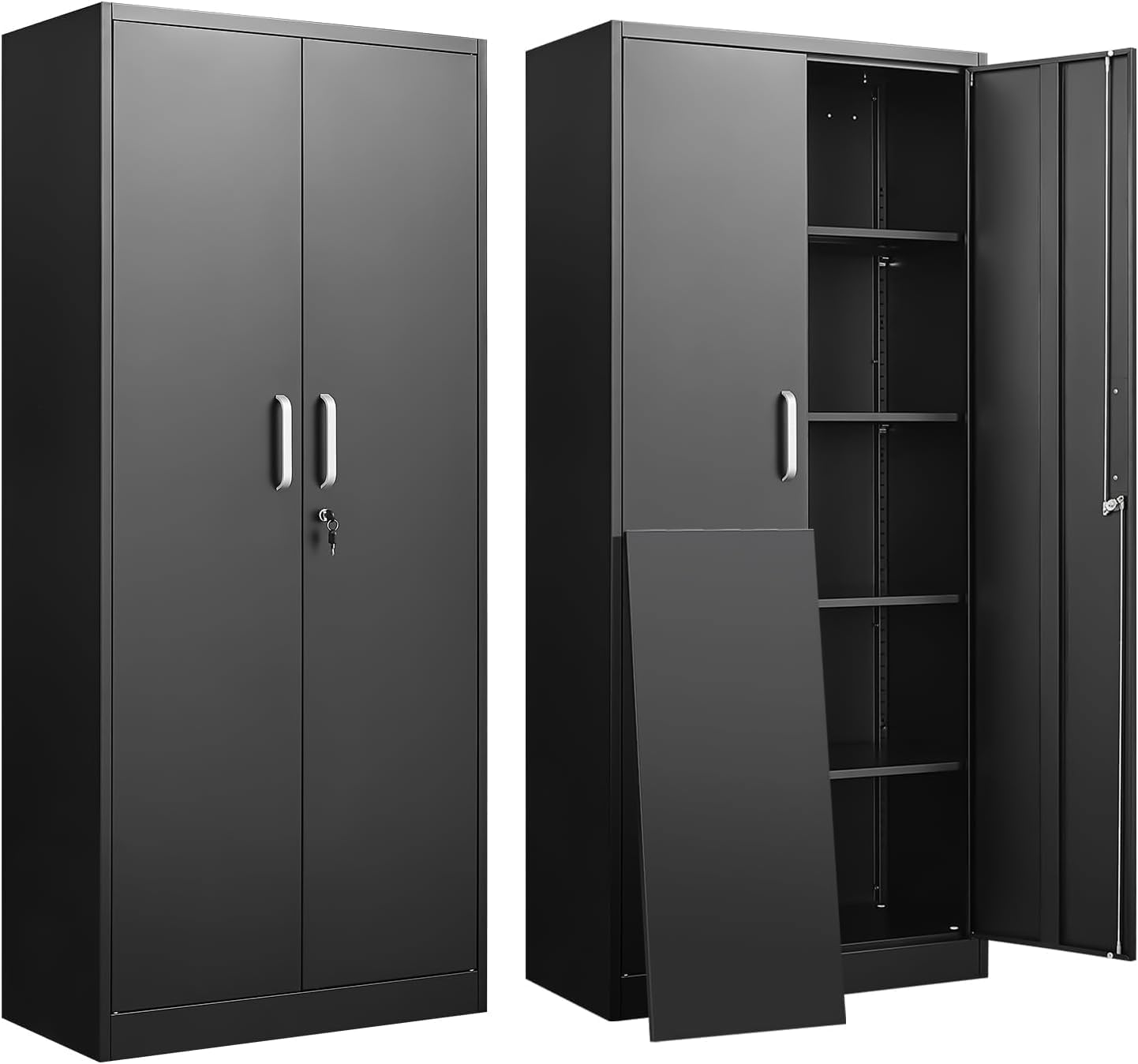 Metal Storage Cabinet With Adj - Office Storage Cabinet 评论和价格