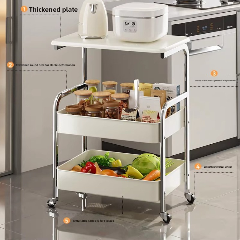 Rolling Utility Cart Organizer - Book Cart Rolling 评论和价格