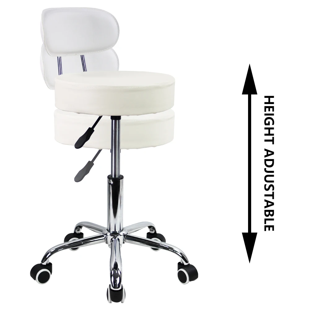 CANBOUN PU Leather Rolling Sto - Task Chair Mid Back 评论和价格