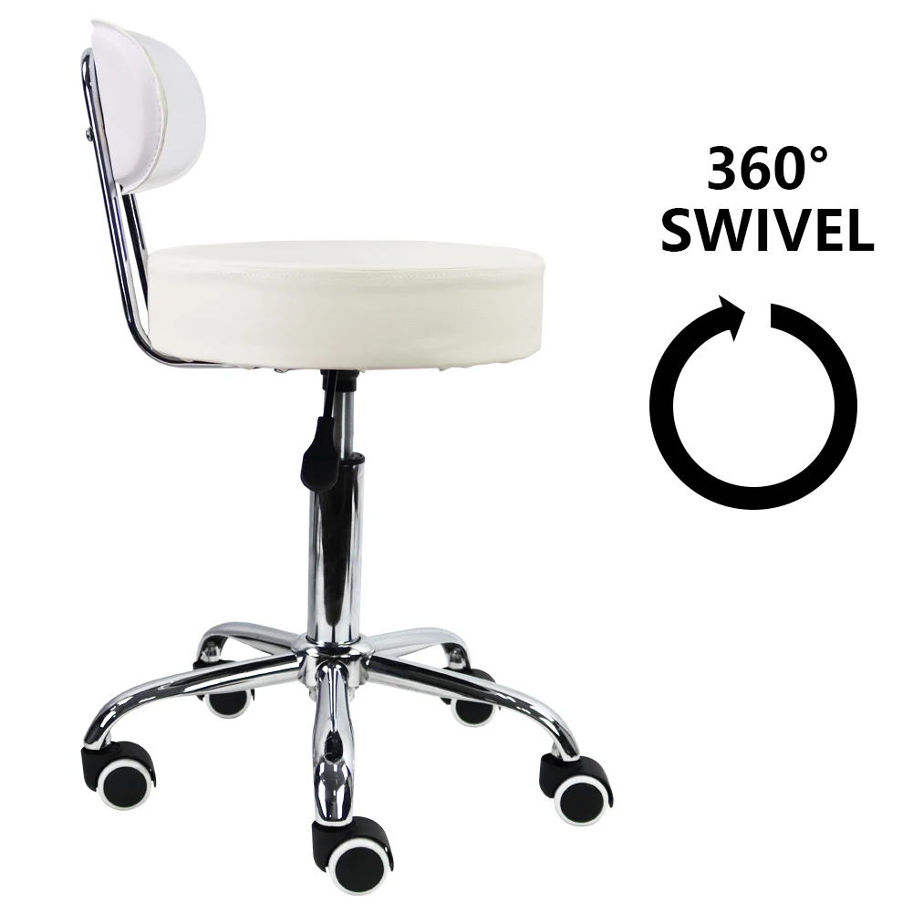 CANBOUN PU Leather Rolling Sto - Task Chair Mid Back 评论和价格