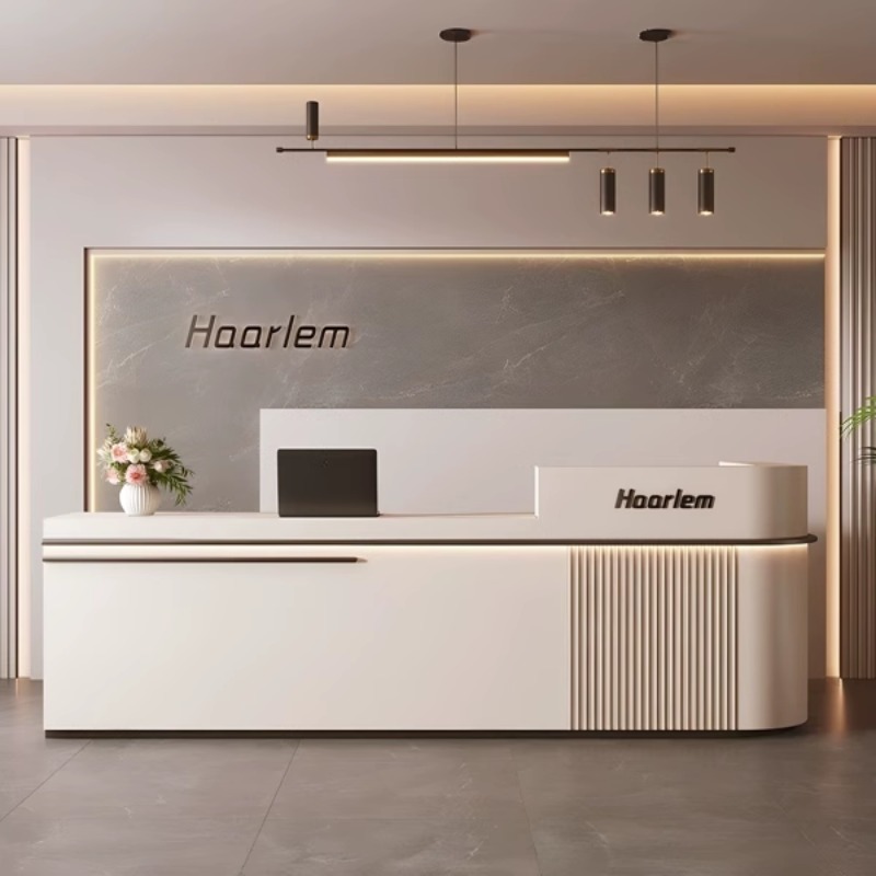 French Cream Style Reception D - Office Furniture Center 评论和价格