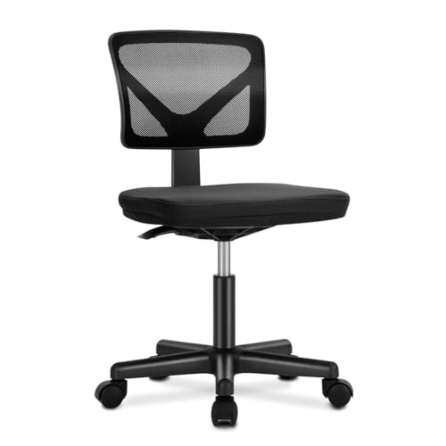 Small Office Chair Armless, Er - Task Chair Mid Back 评论和价格