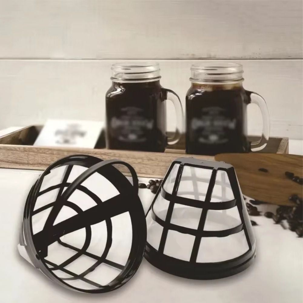 4Pcs With Handle Coffee Mesh F - Paper Basket Mesh 评论和价格