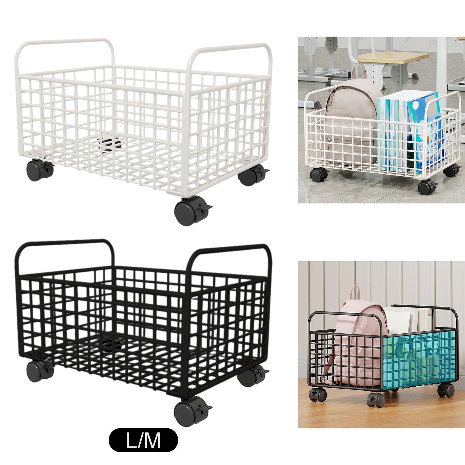 Rolling Utility Cart Metal Mes - Book Cart Rolling 评论和价格