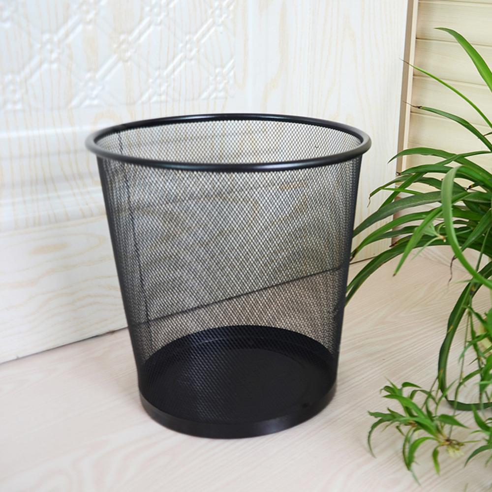 Iron Mesh Waste Bin Garbage Ba - Paper Basket Mesh 评论和价格